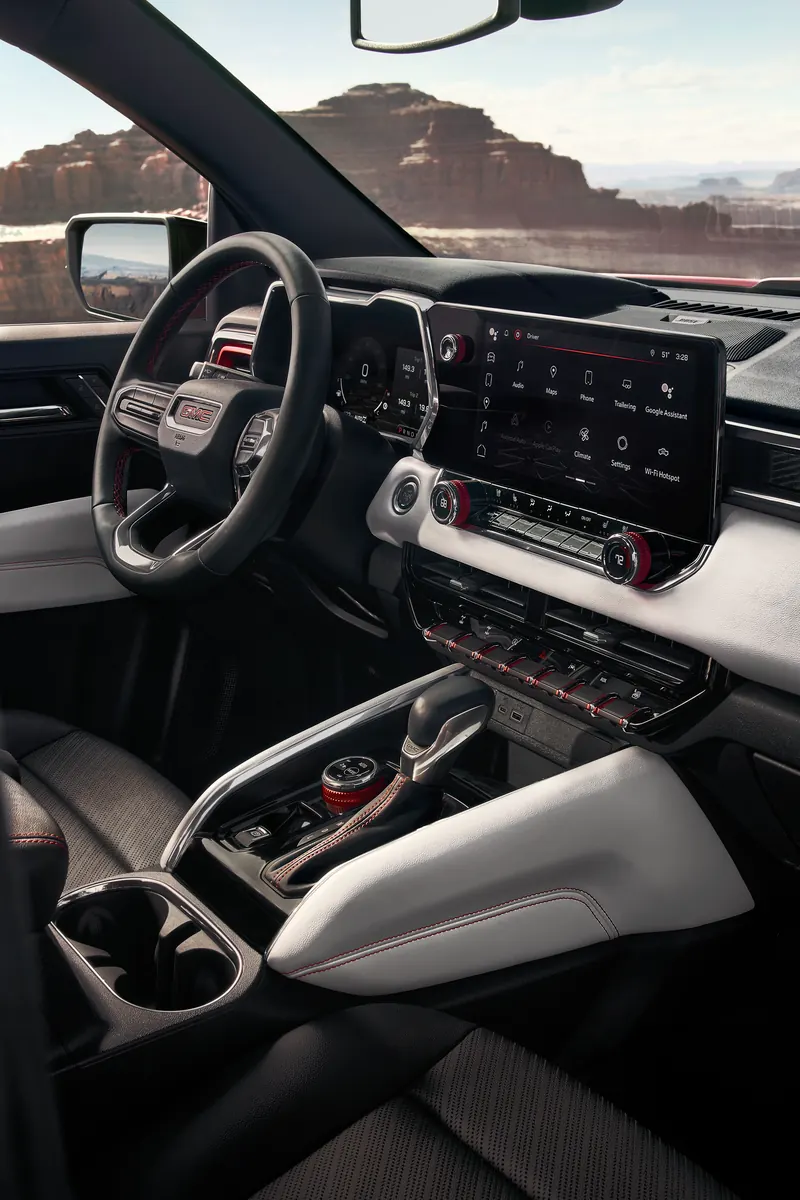 2026 GMC Canyon infotainment system at James Wood Buick GMC in Decatur TX