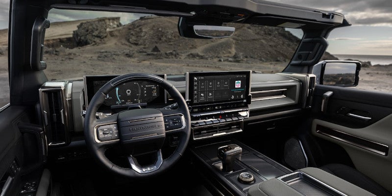 Hummer EV pickup Inside View