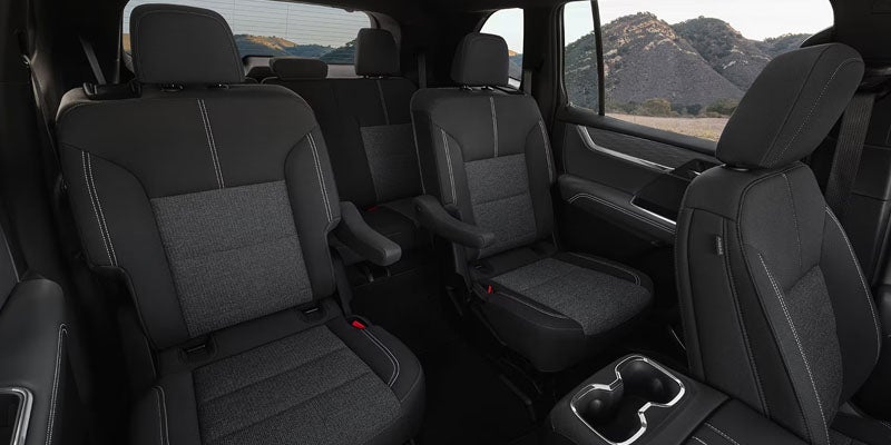 Spacious Acadia premium interior