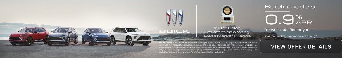 0.9% APR
FOR WELL-QUALIFIED BUYERS.1

Plus, no monthly payments until Spring.2