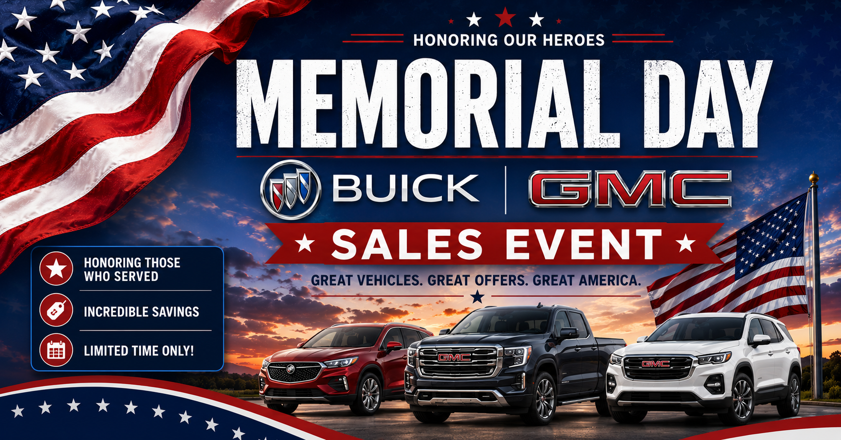 Memorial day buick gmc