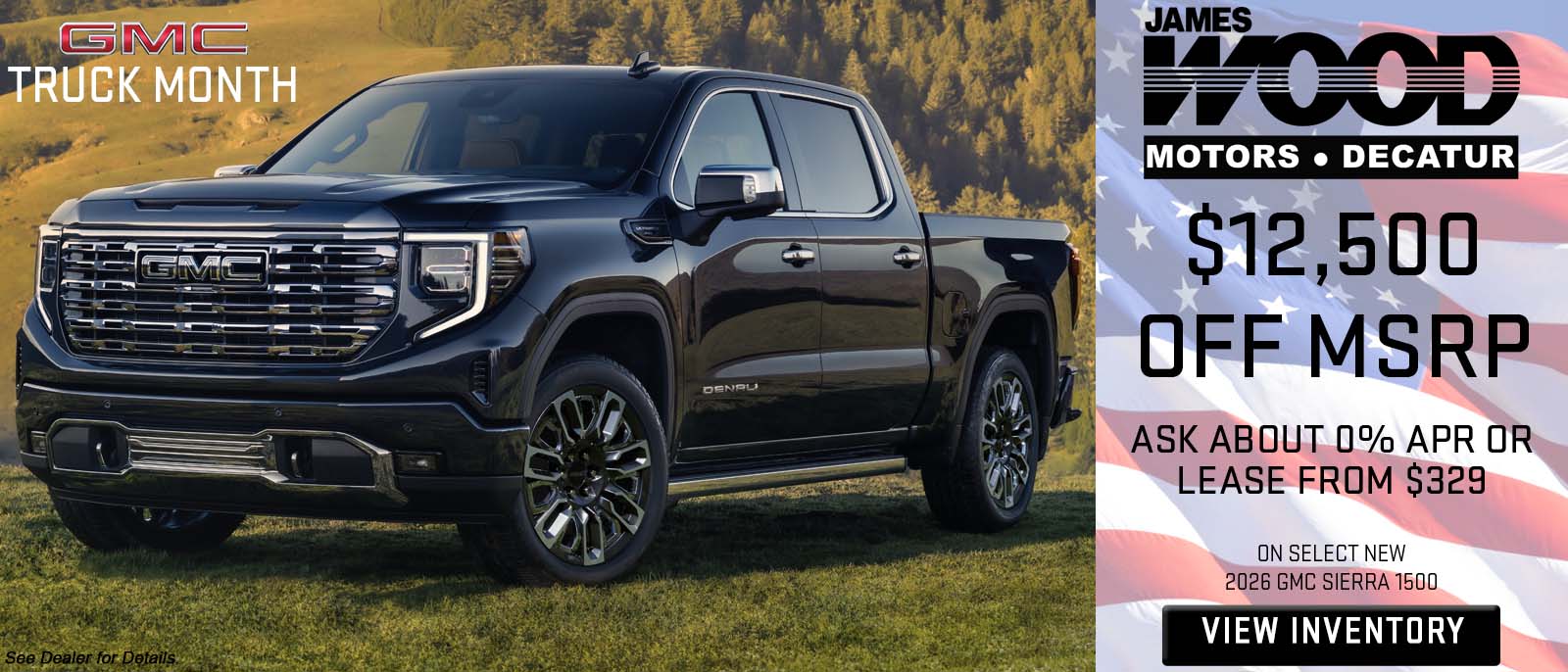 $12,500 Off MSRP, Ask about 0% APR or Lease from $329