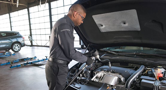 Oil Change available at James Wood Buick GMC in Decatur TX