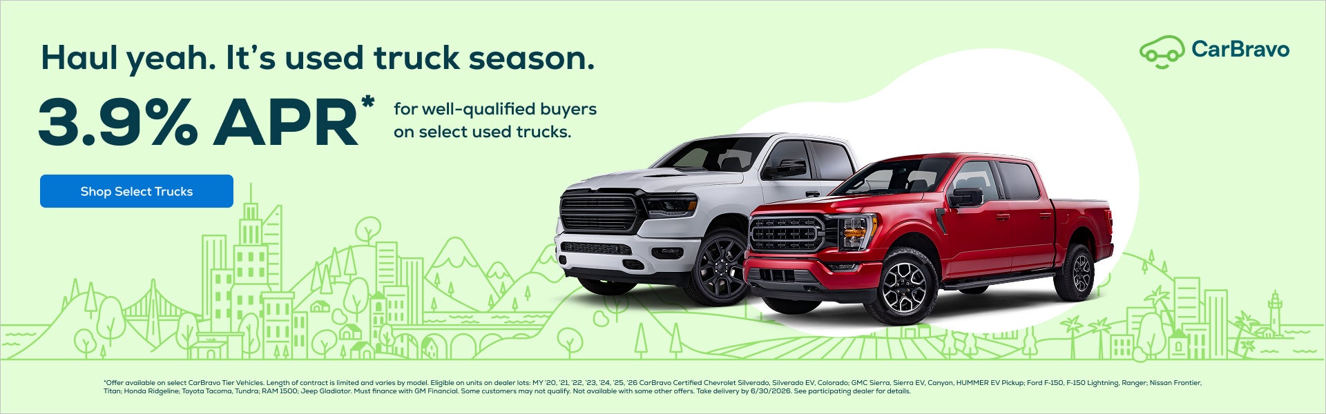 Save on Select Used Trucks!