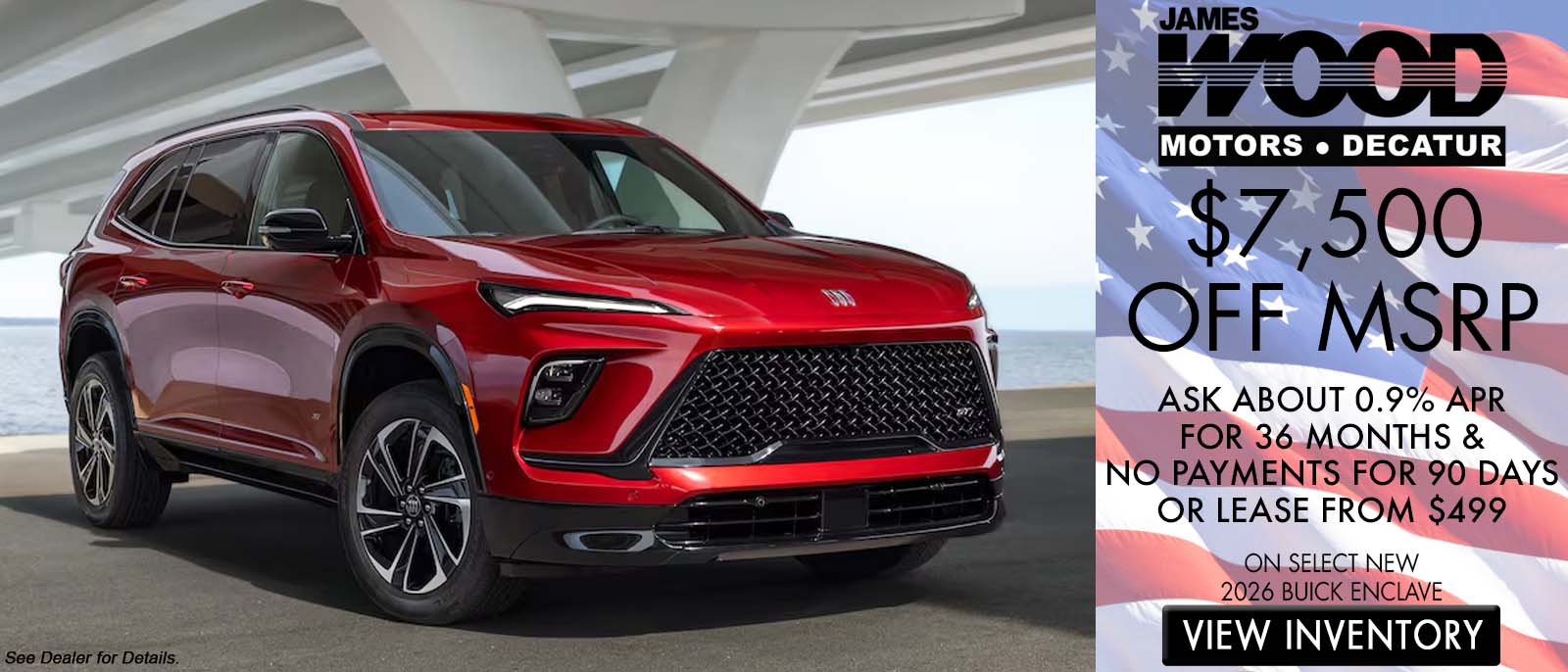 $7,500 Off MSRP