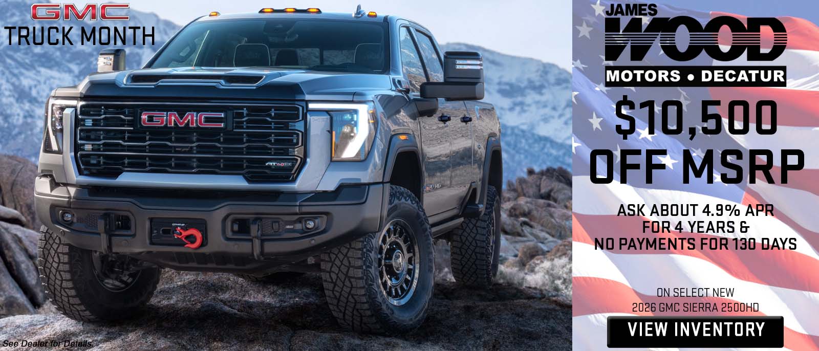 $10,500 Off MSRP